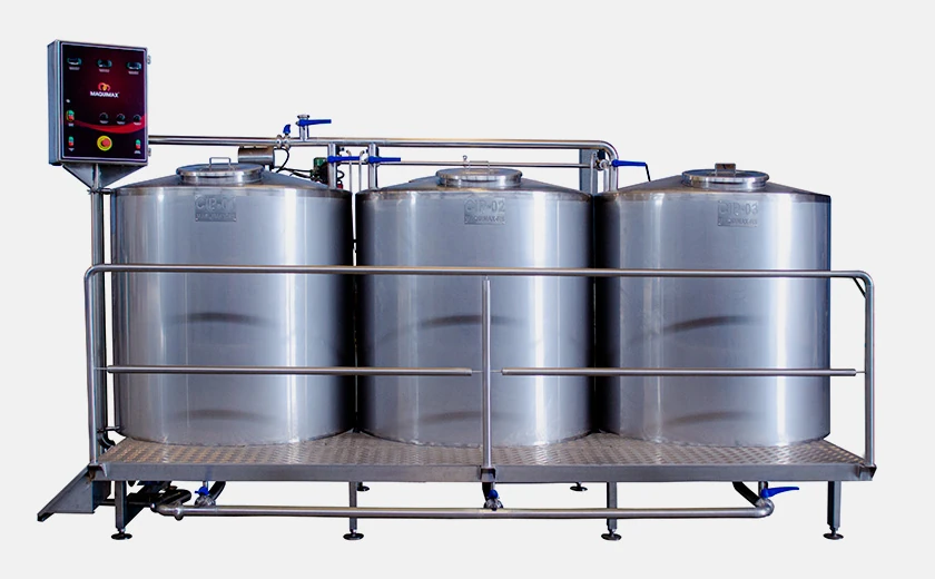 Sistema CIP de Limpeza Automática MAQUIMAX