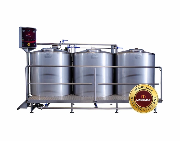 Sistema CIP de Limpeza Automática MAQUIMAX